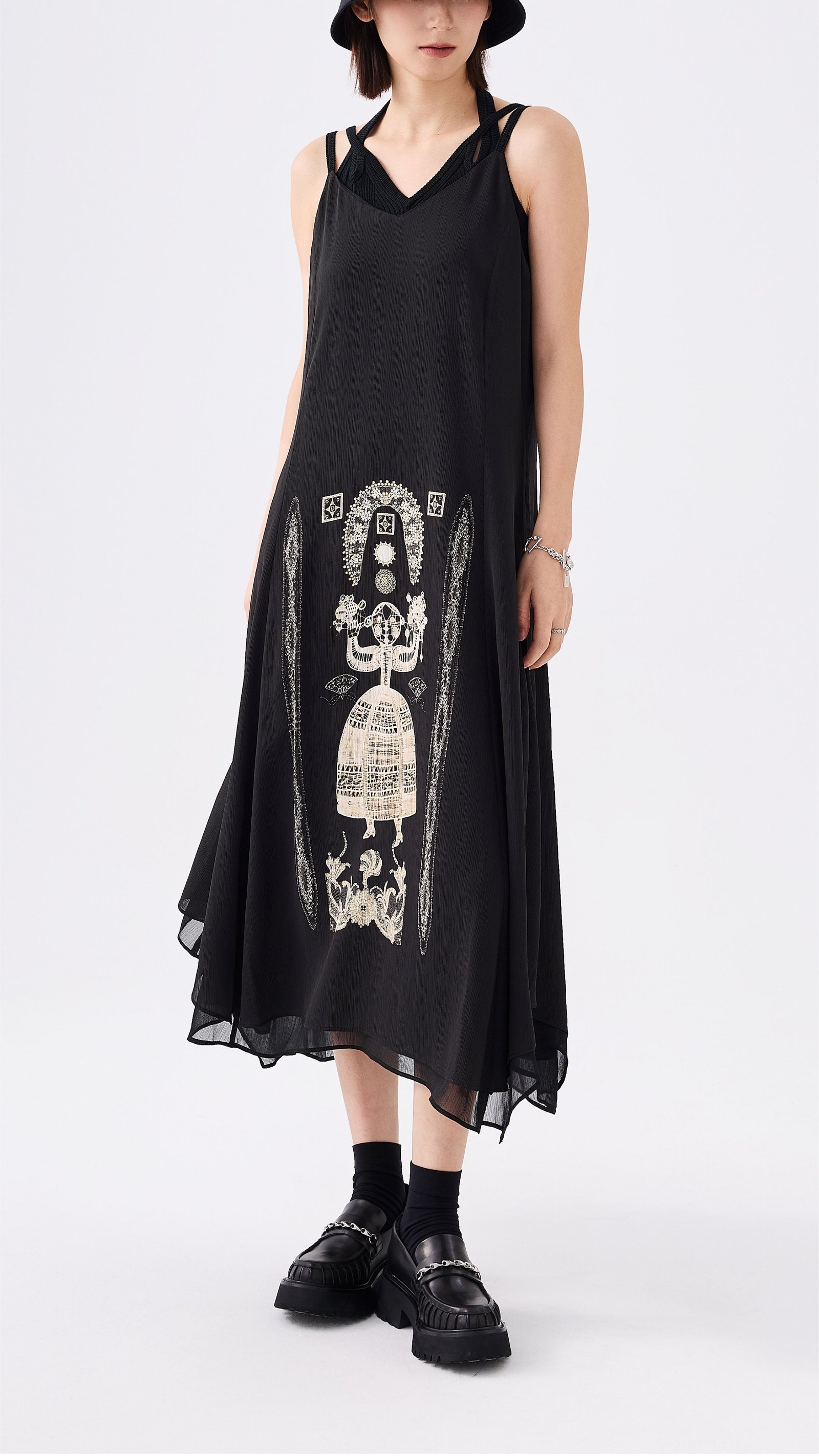 Pattern Dress - Image 7