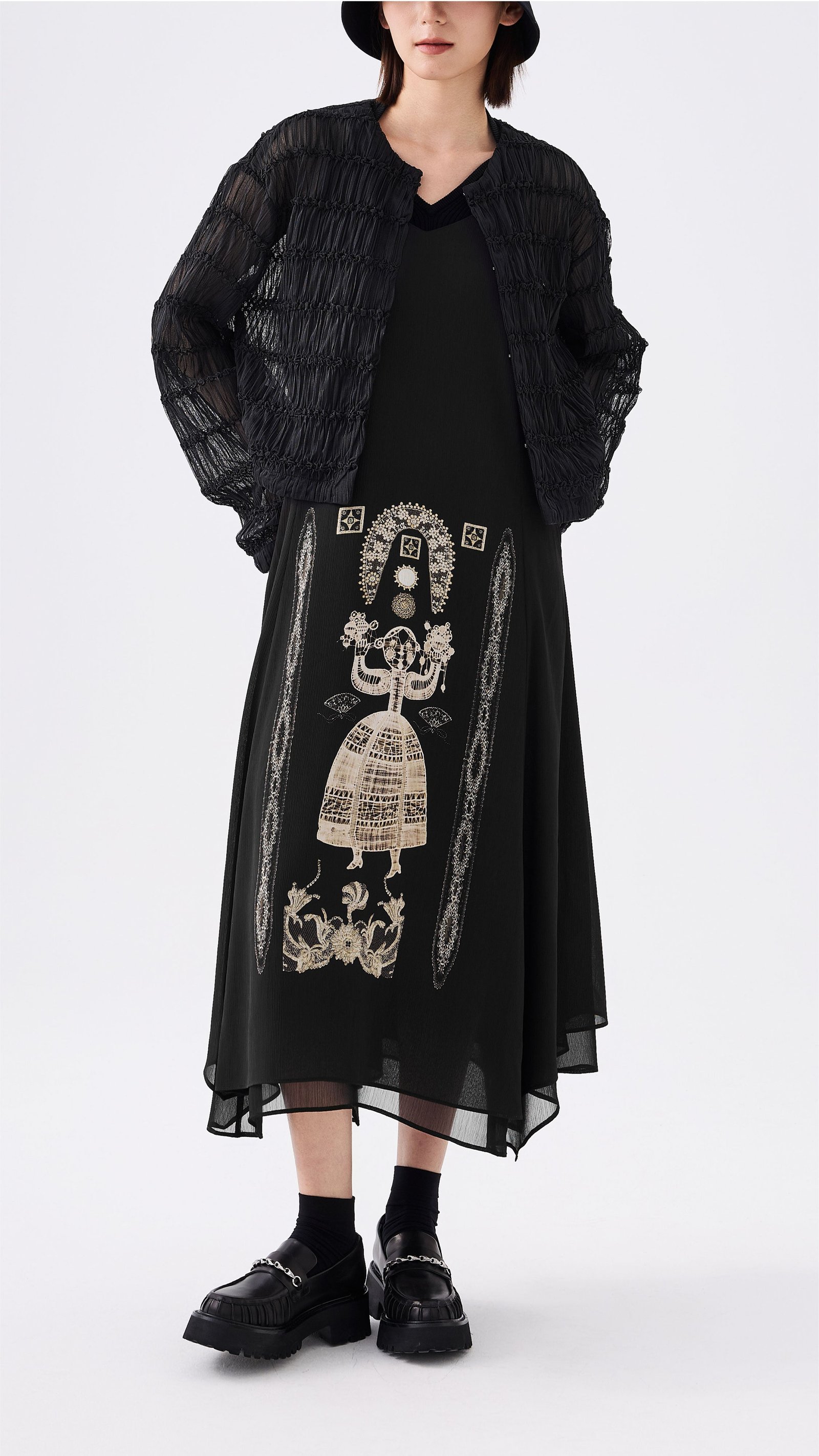 Pattern Dress - Image 8