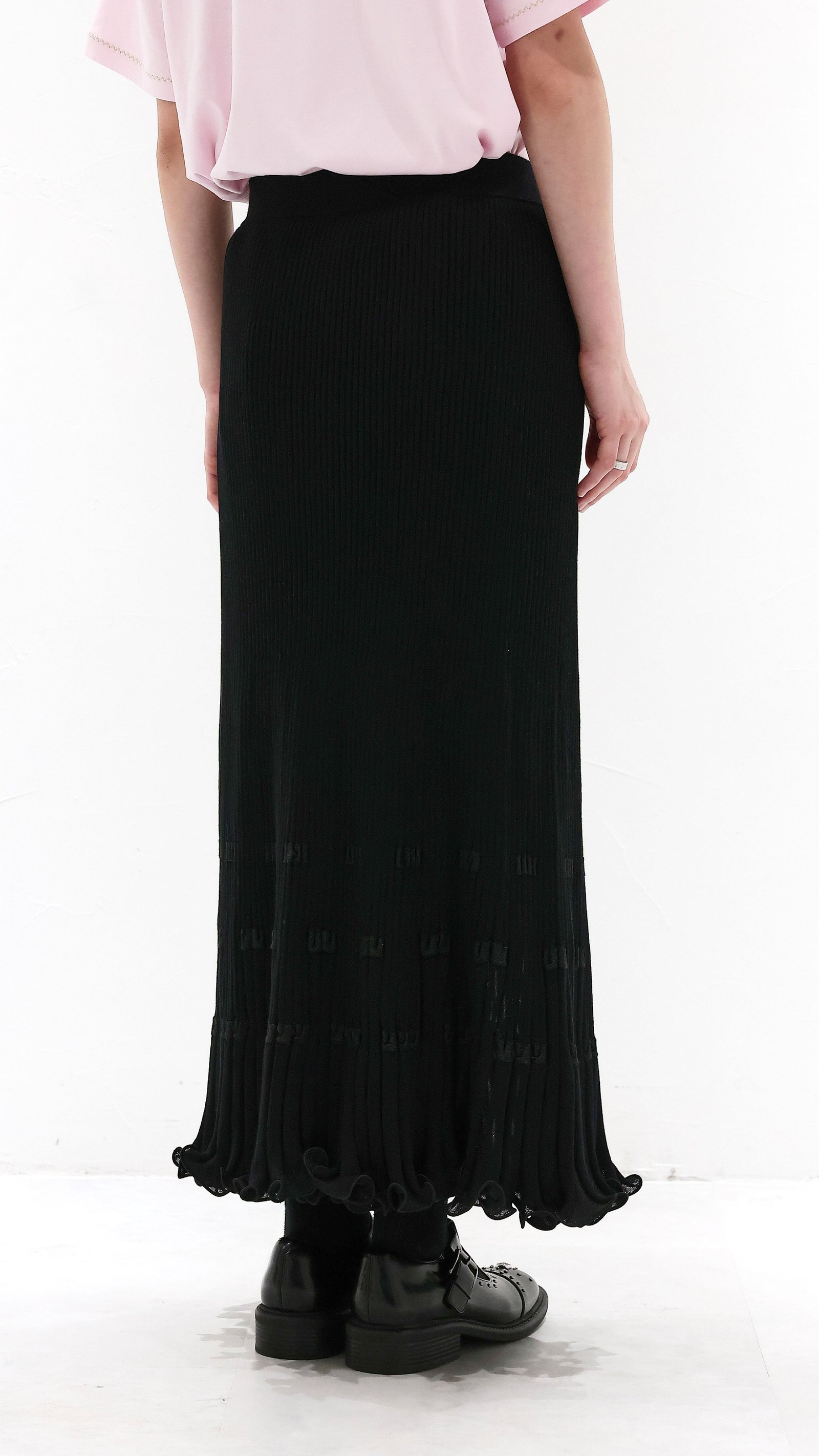 Fish Tail Knit Skirt - Image 3