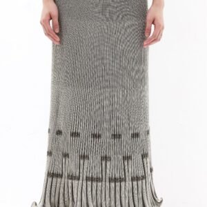 Fish Tail Knit Skirt