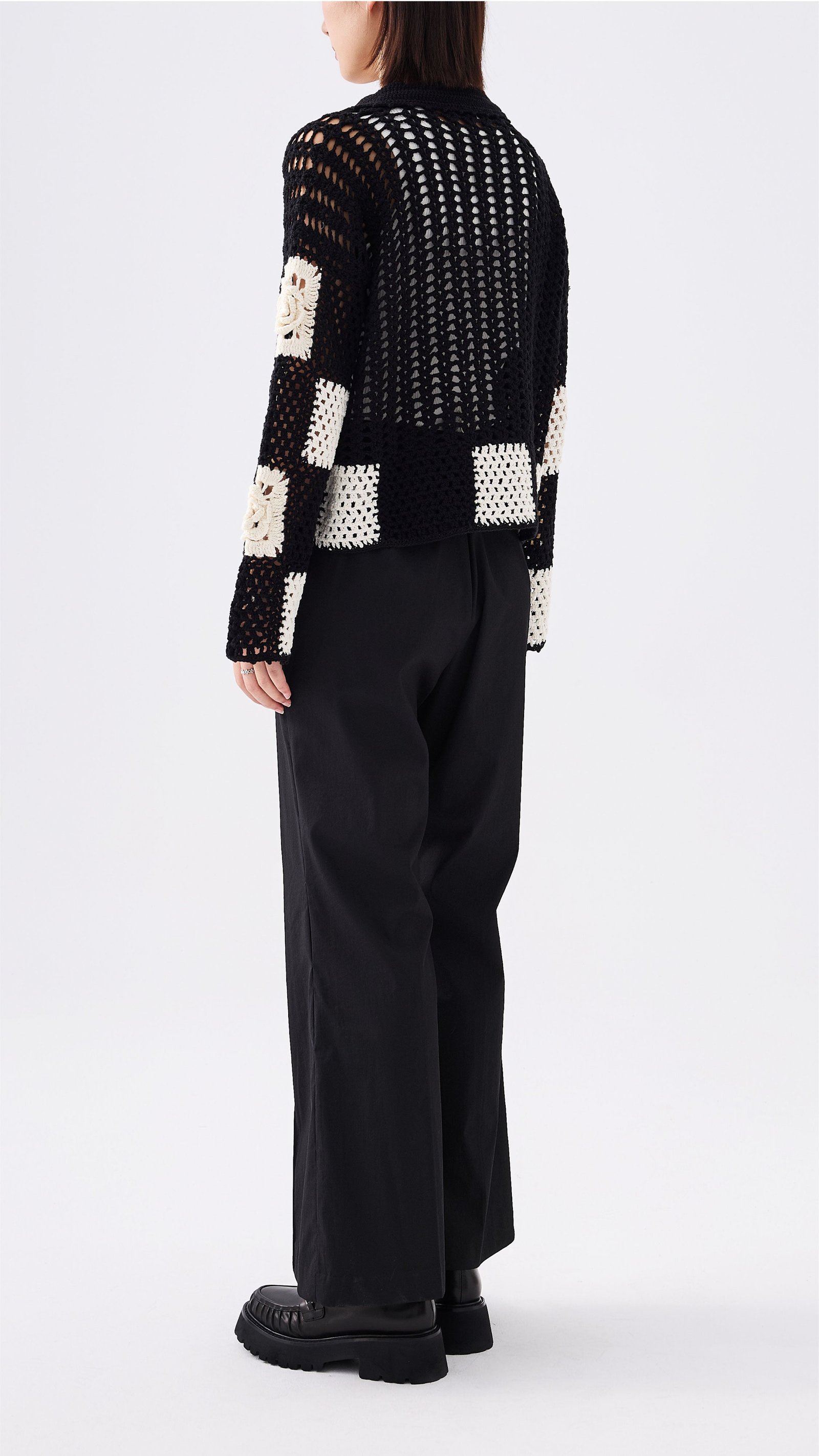 3D Crochet Sweater - Image 5