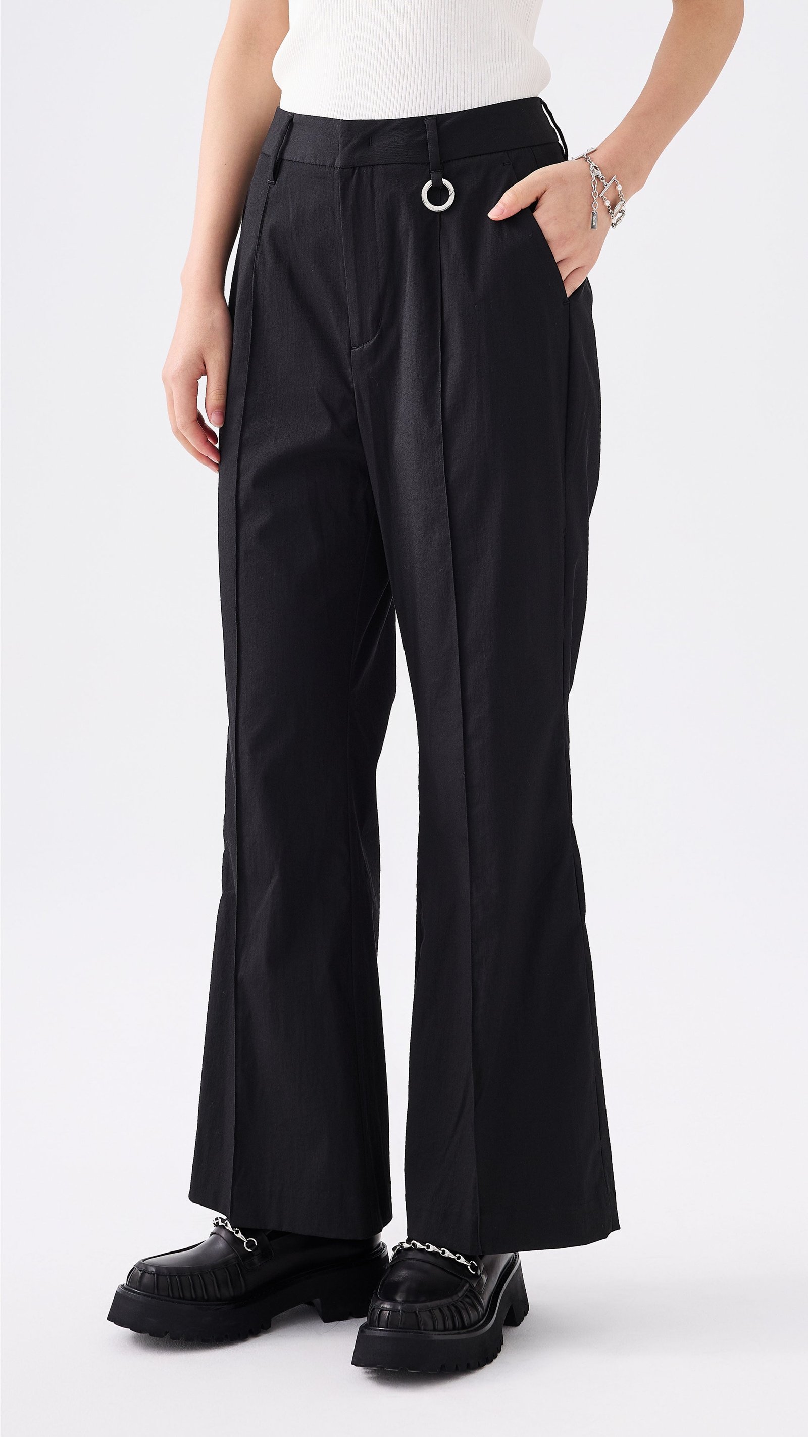 Side Hole Sailor Pants - Image 2