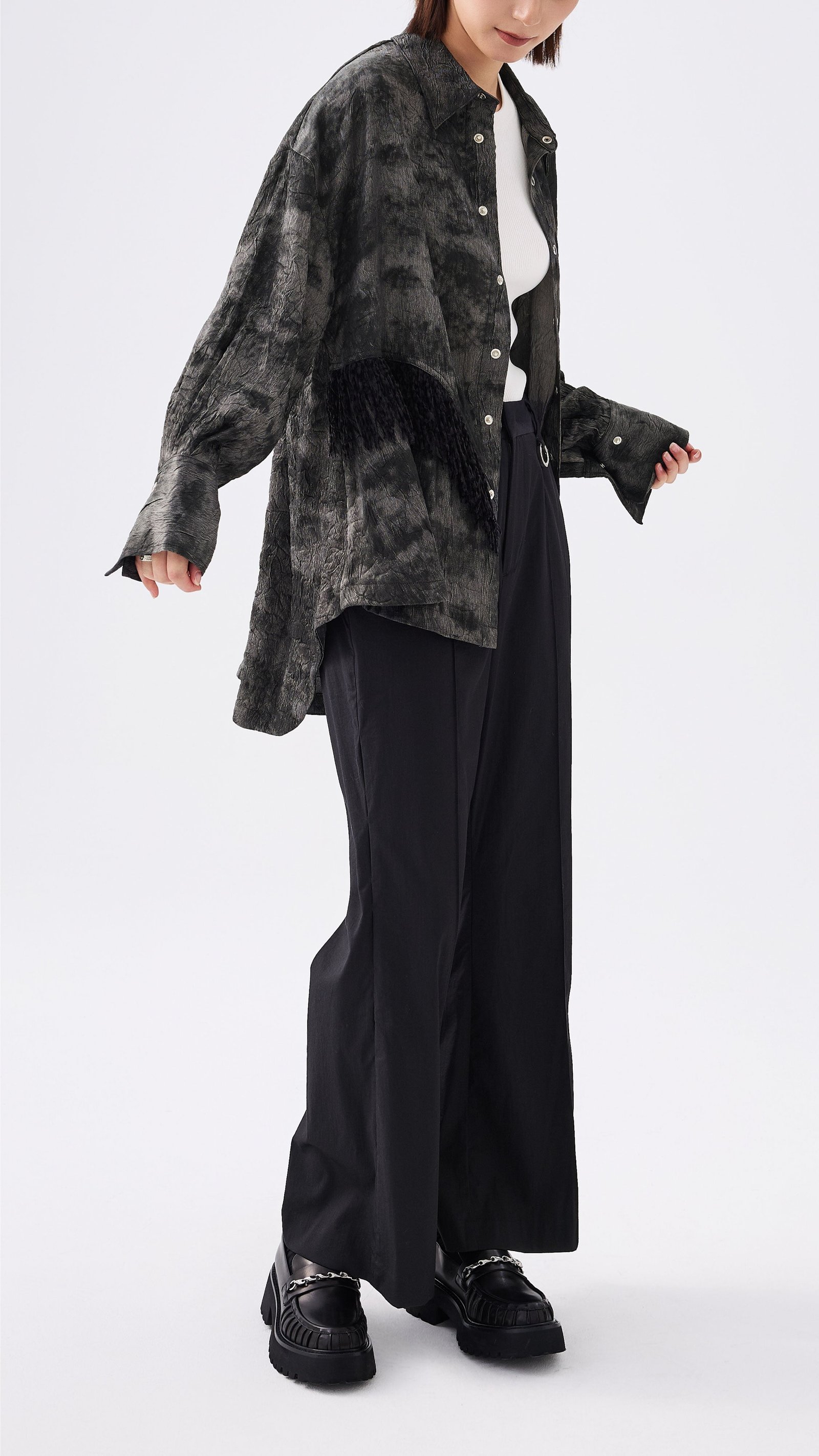 Side Hole Sailor Pants - Image 4