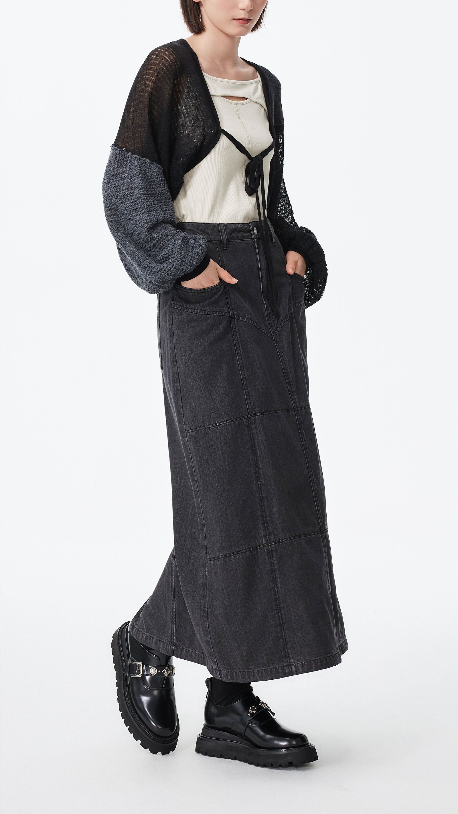 Patchwork Cardigan - Image 9