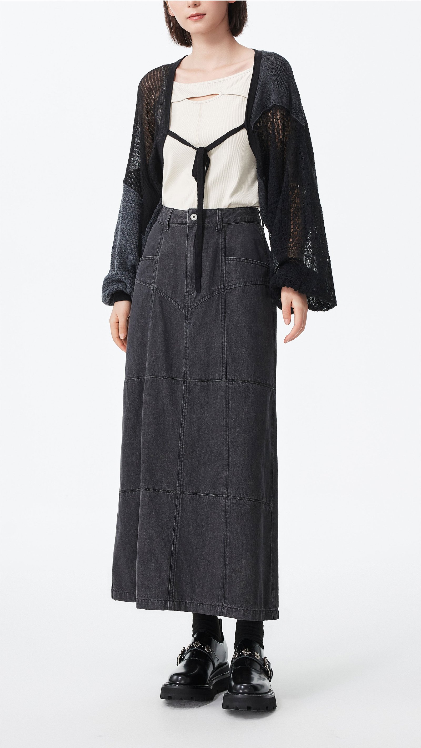 Patchwork Cardigan - Image 10