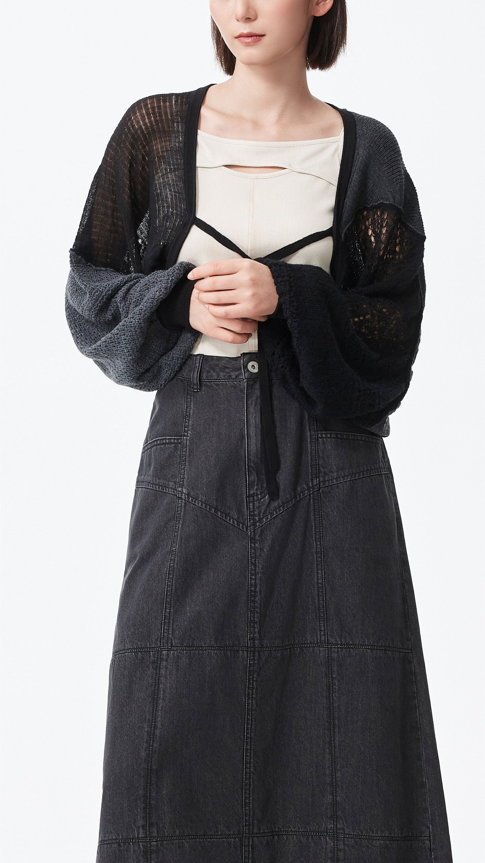 Patchwork Cardigan - Image 5