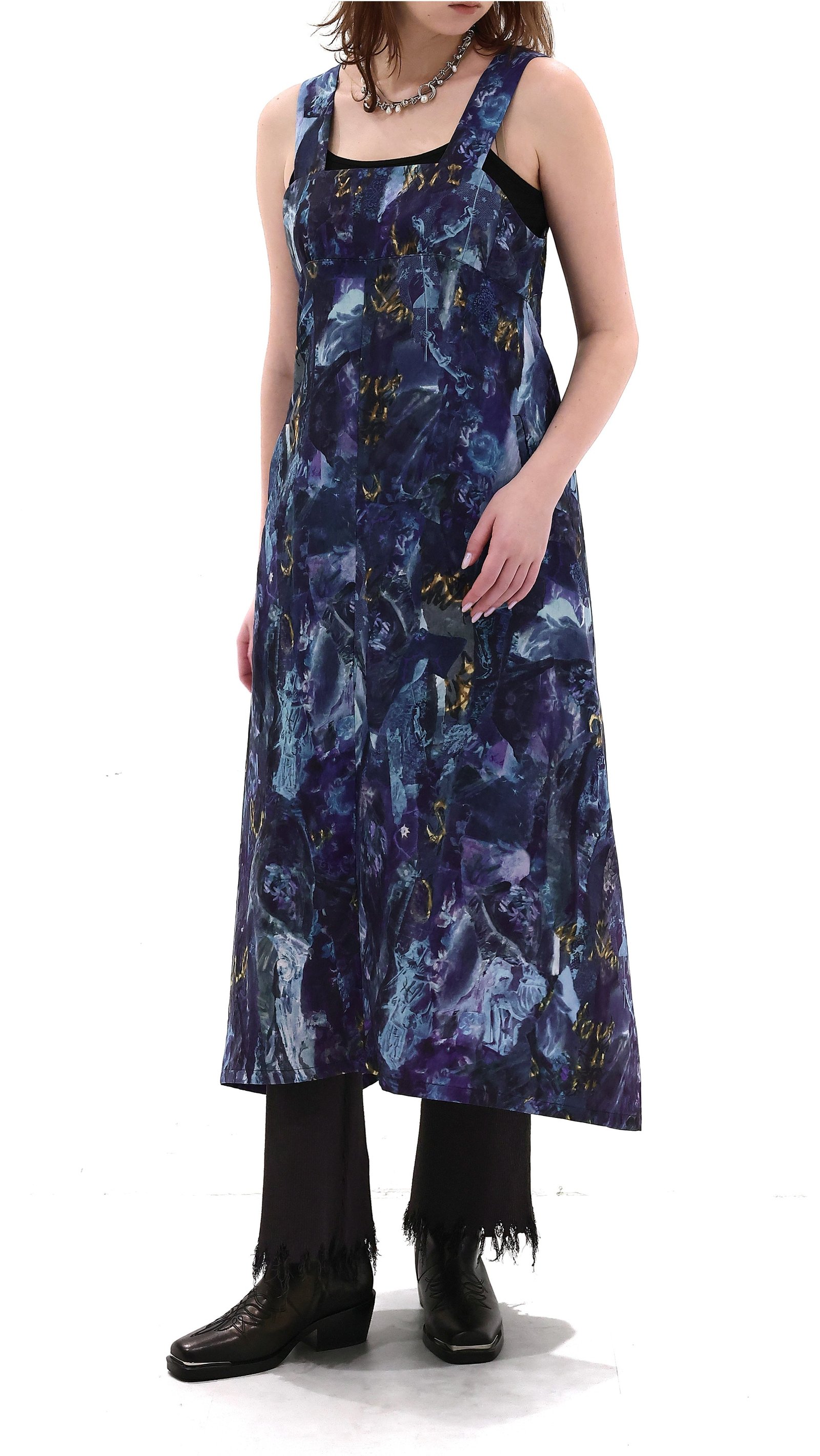 Collage Graphic Cami Dress - Image 4