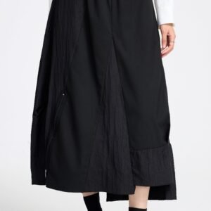 Irregular Patched Skirt