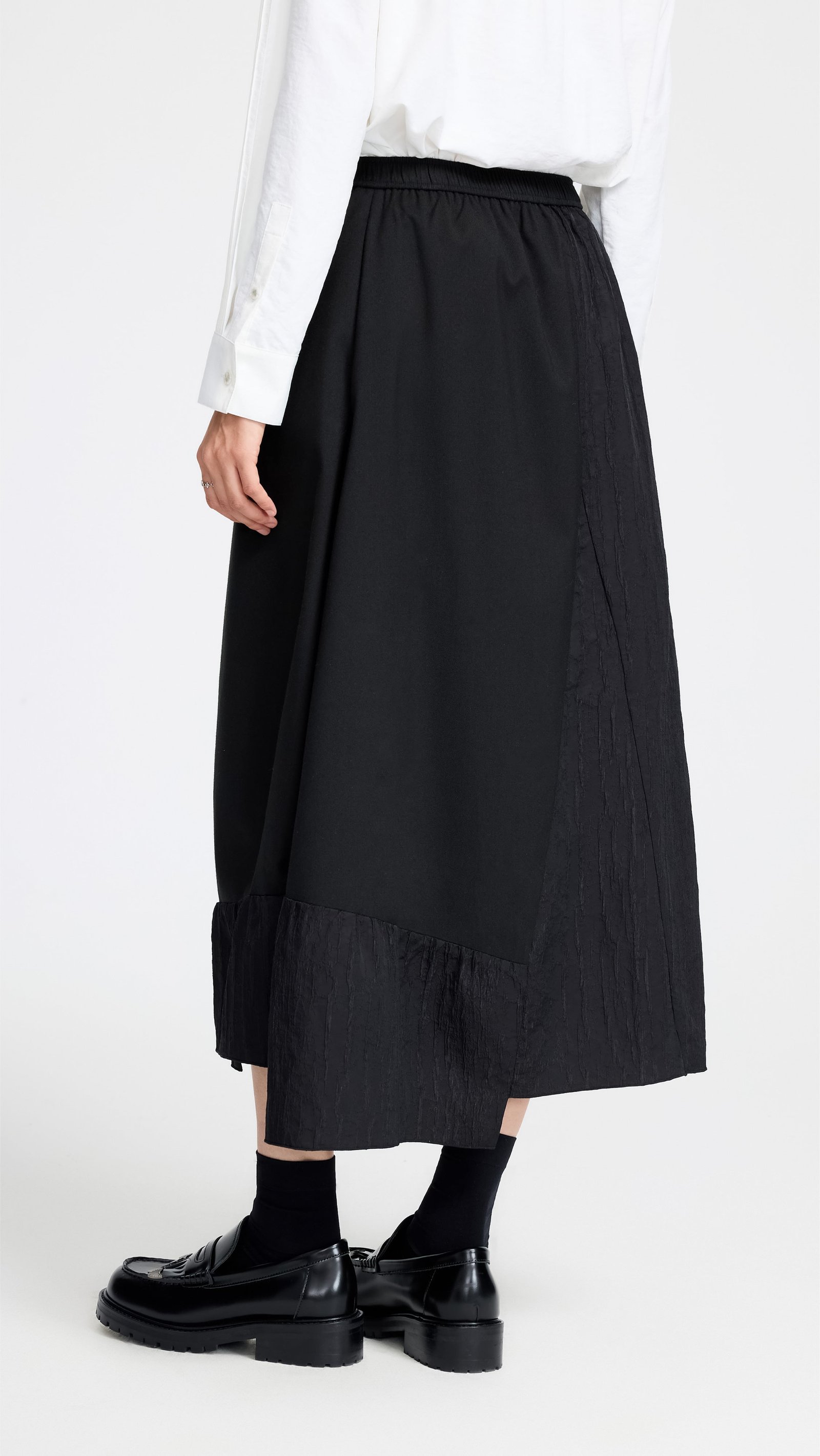 Irregular Patched Skirt - Image 3