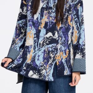 Glitch Camouflage Jacquard Sweater