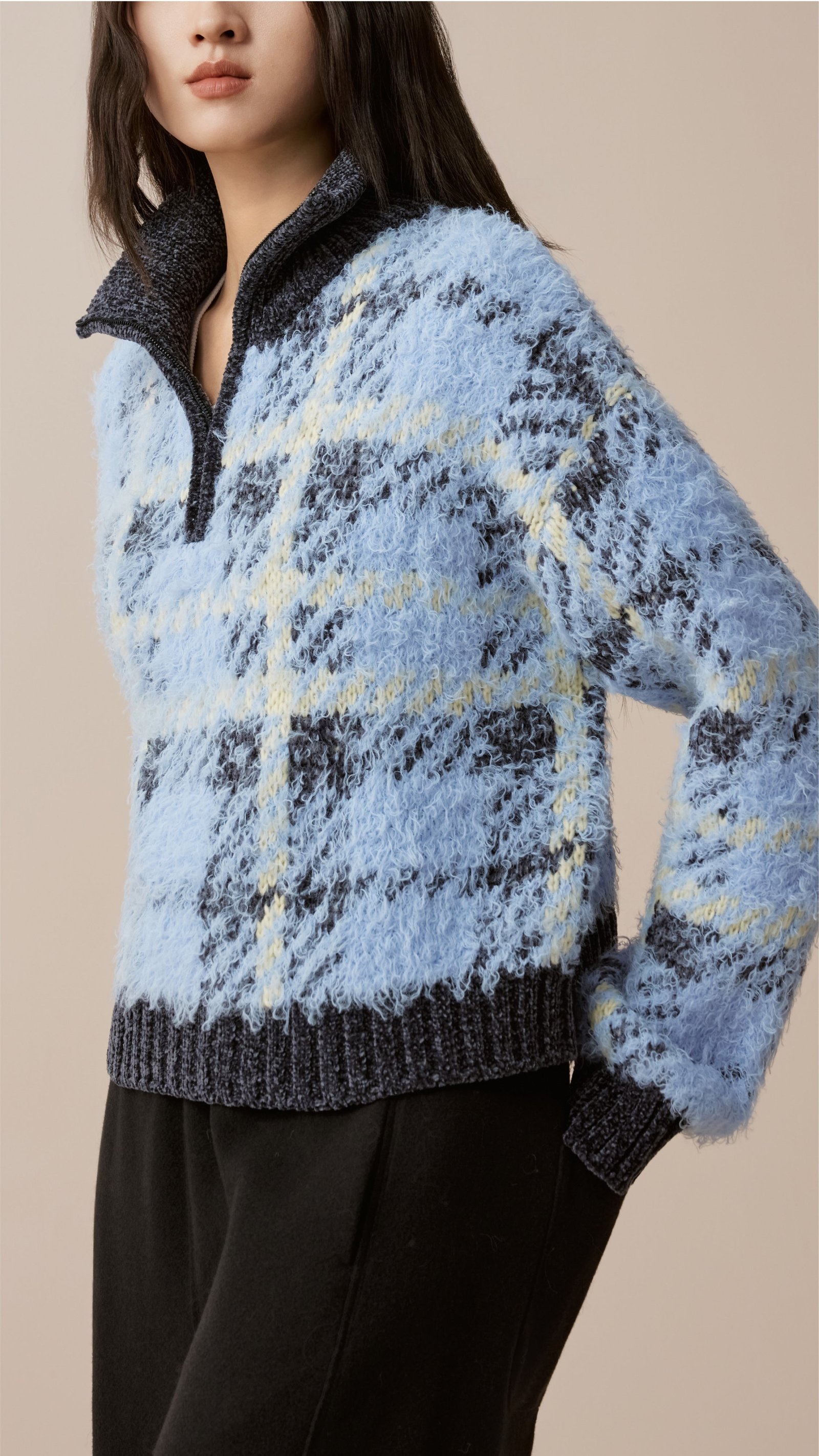 Checked Pullover - Image 5
