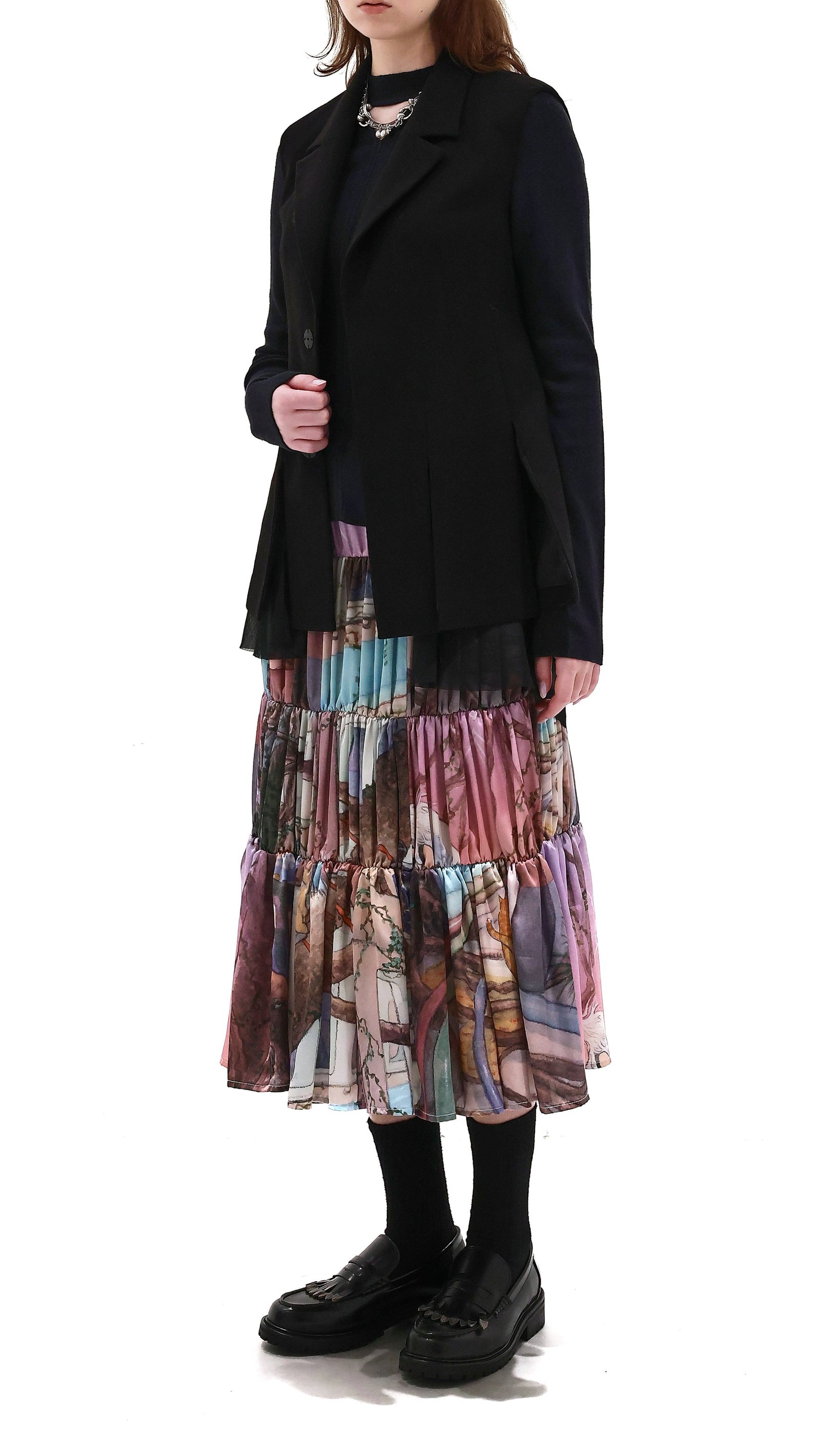 Flare Hem Tailor Waistcoat - Image 5