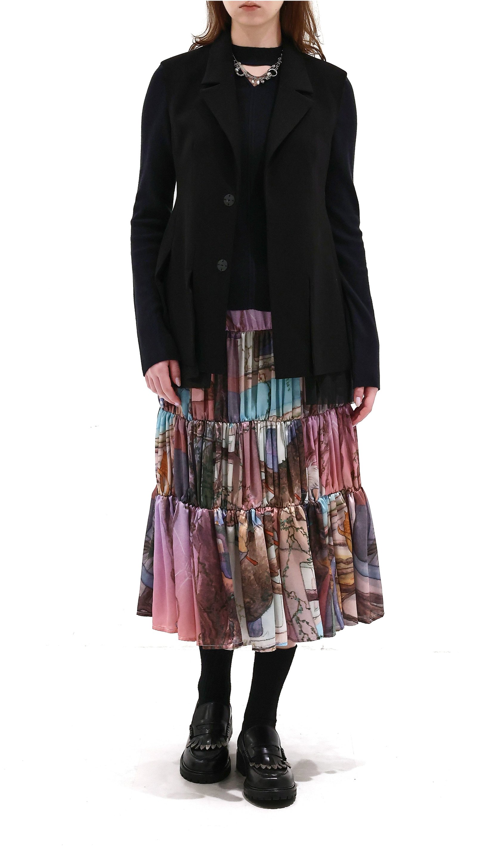 Flare Hem Tailor Waistcoat - Image 4