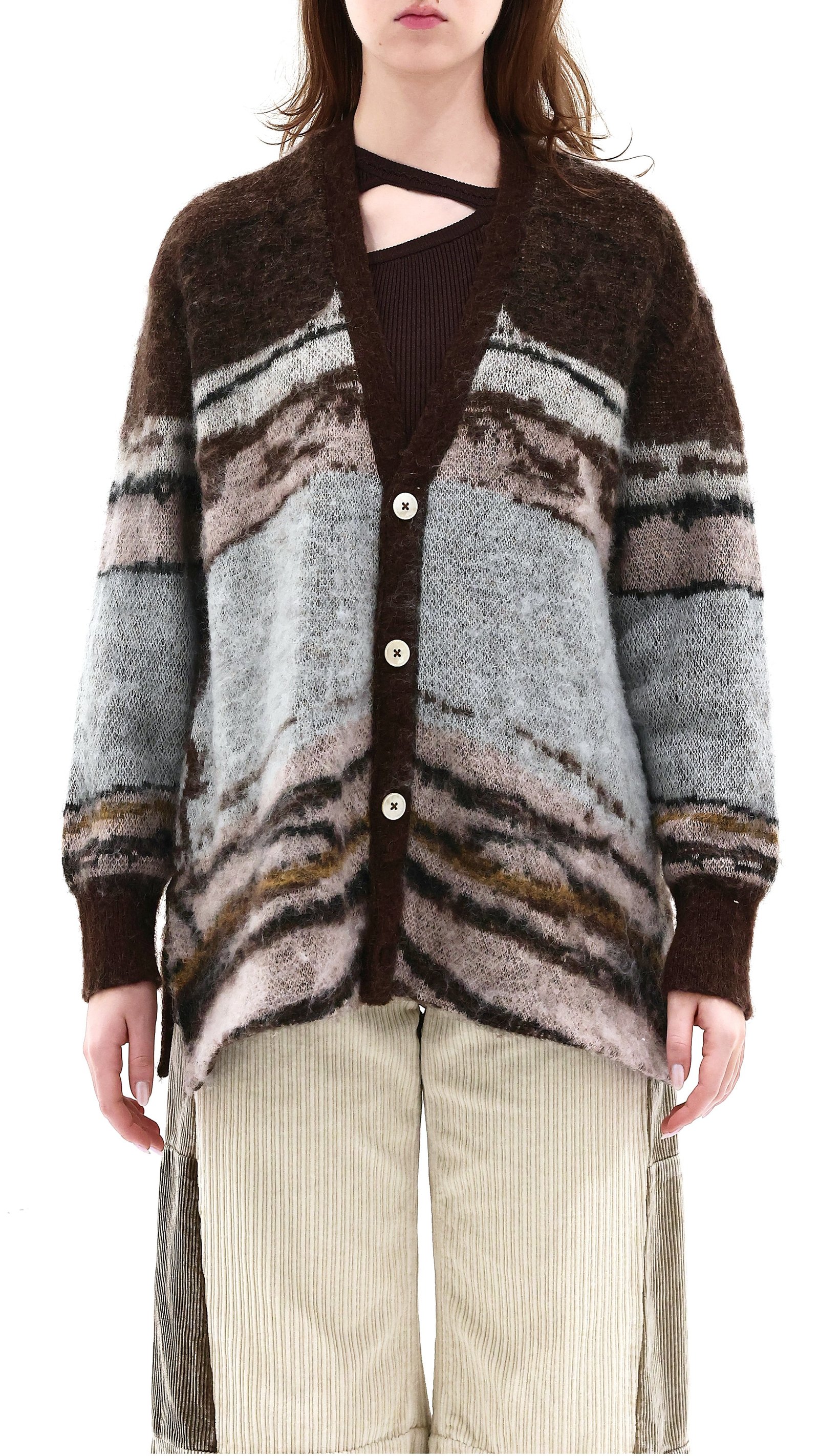 INITIAL x Little Thunder Crossover Cardigan