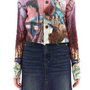 INITIAL x Little Thunder Printed Cardigan