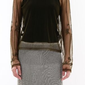 Western Bolero Sheer Tight Top