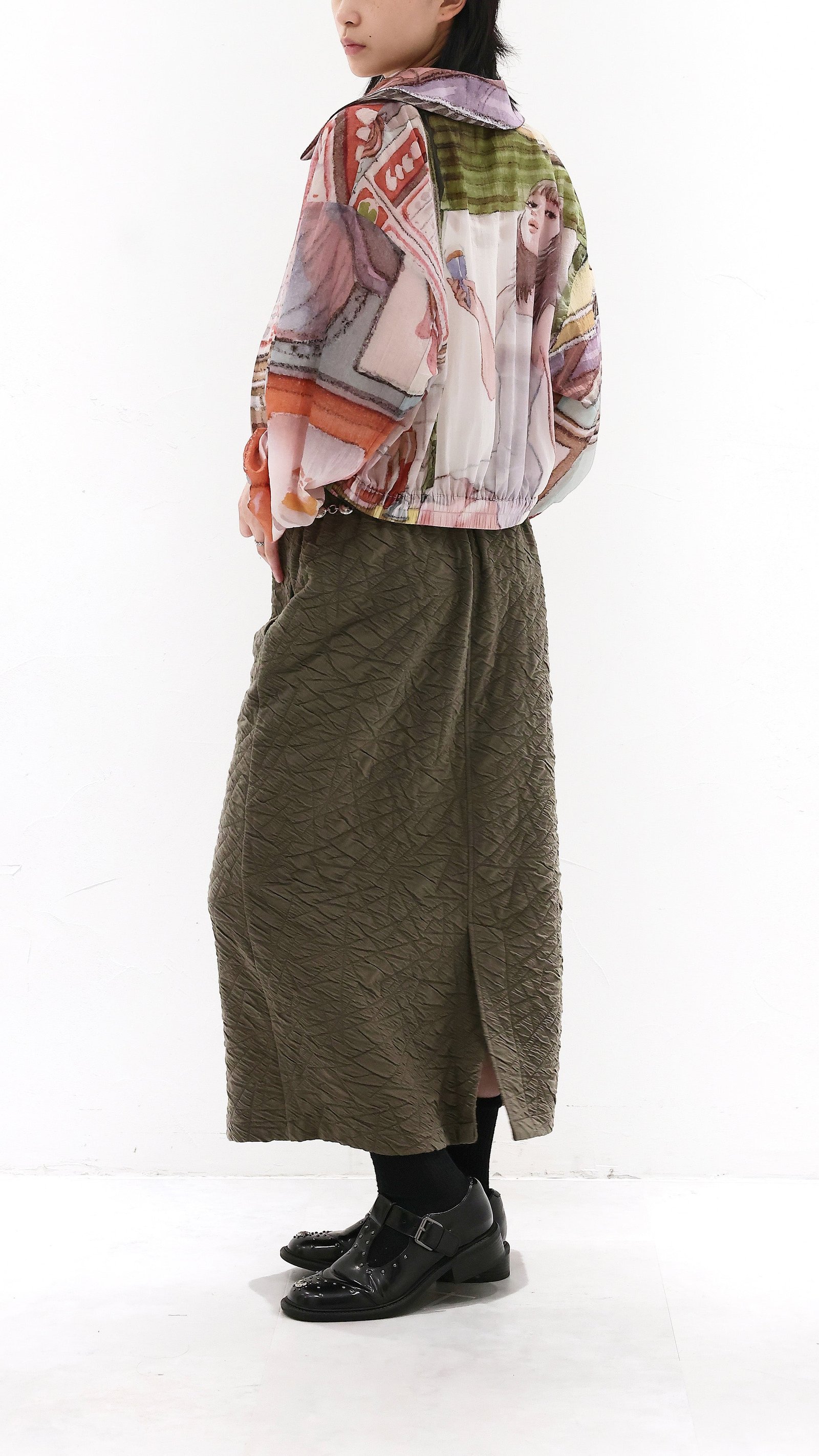 INITIAL x Little Thunder Pattern Work Jacket - Image 11