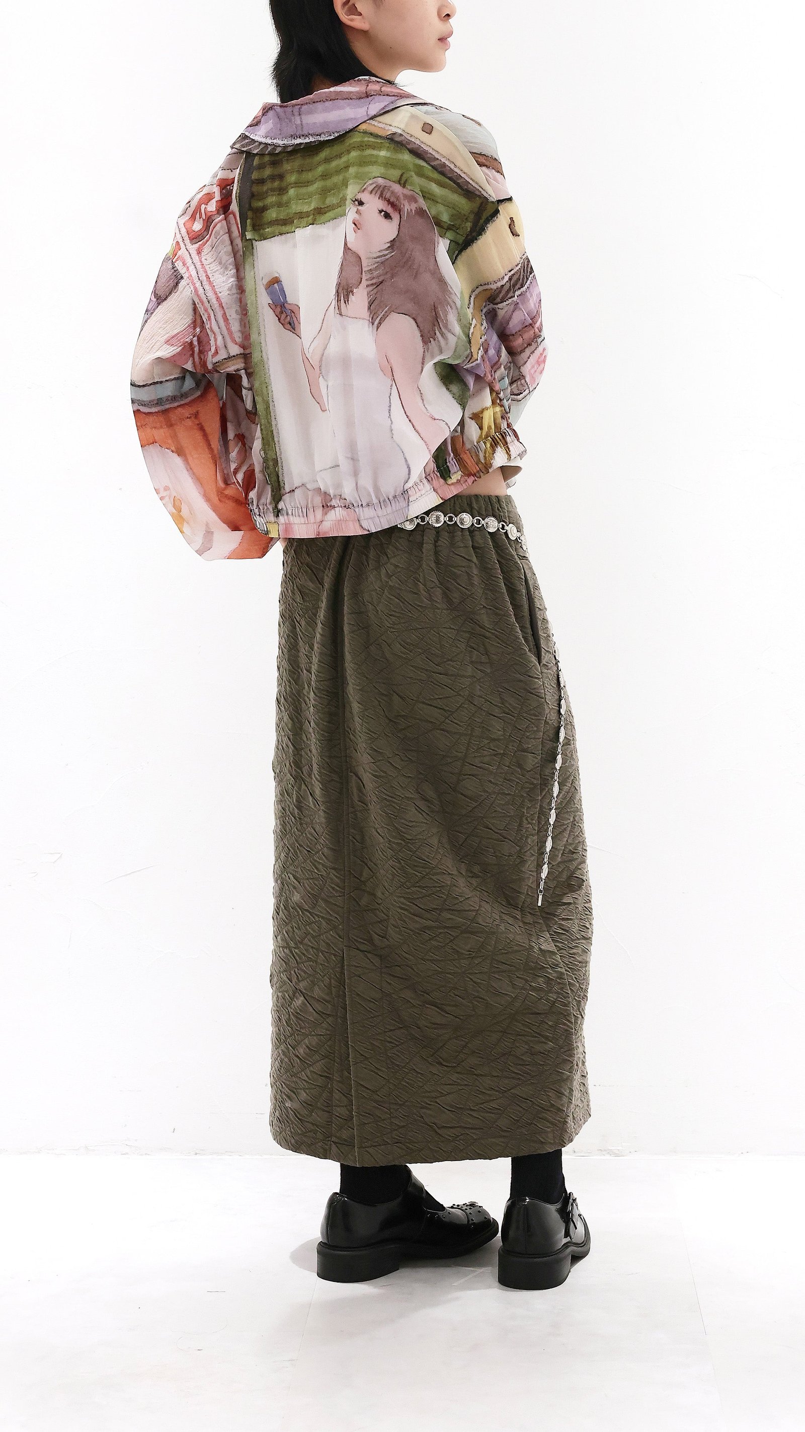 INITIAL x Little Thunder Pattern Work Jacket - Image 9