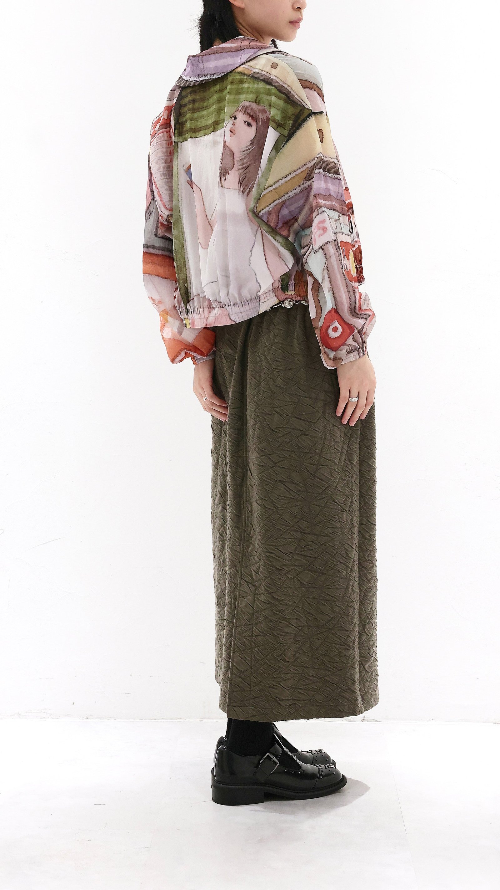 INITIAL x Little Thunder Pattern Work Jacket - Image 12