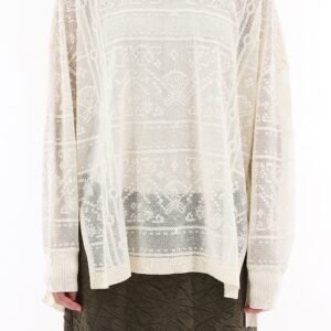 Oversized Lace Pullover