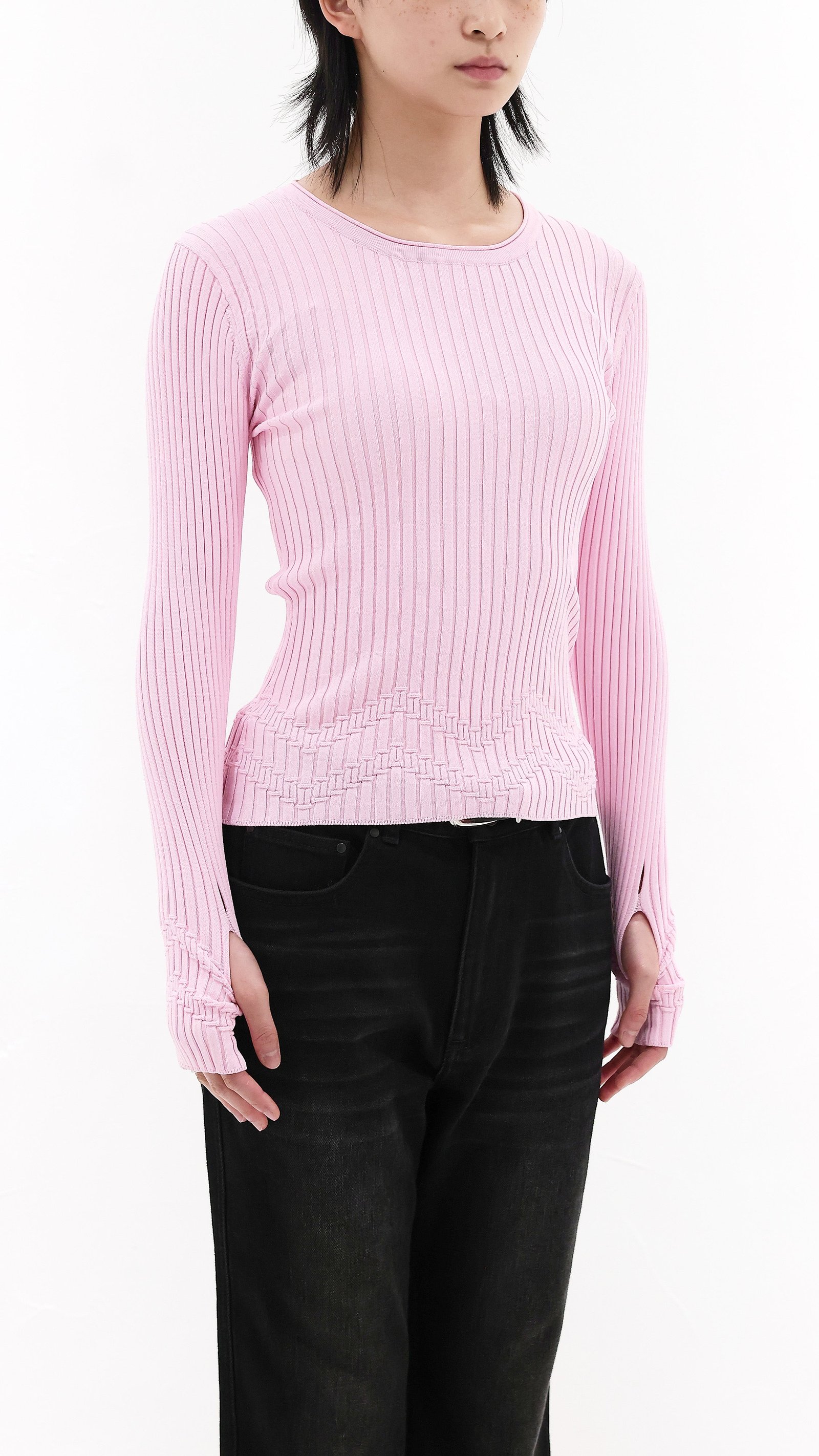 Fancy Knit Pullover - Image 2