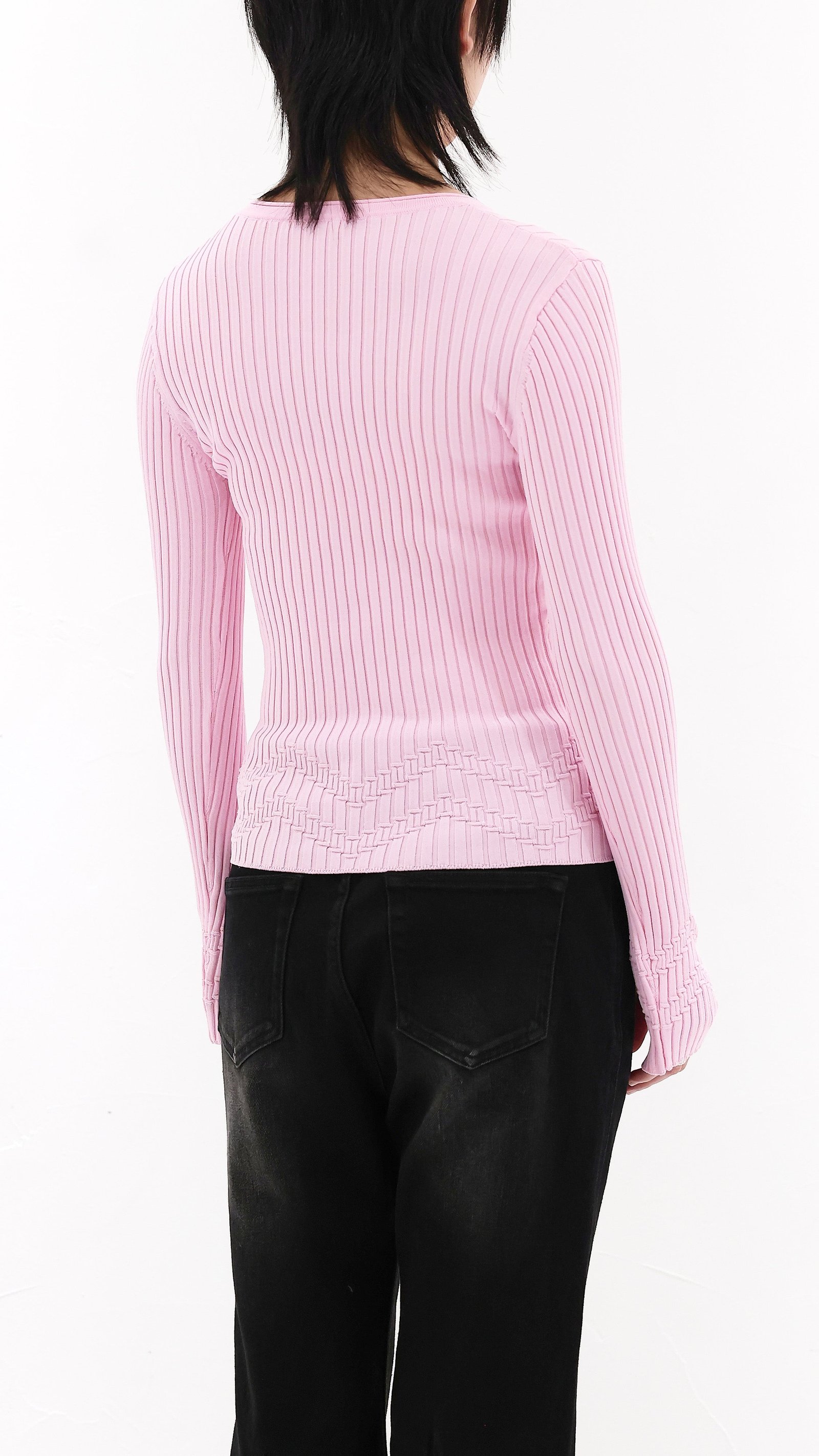 Fancy Knit Pullover - Image 3