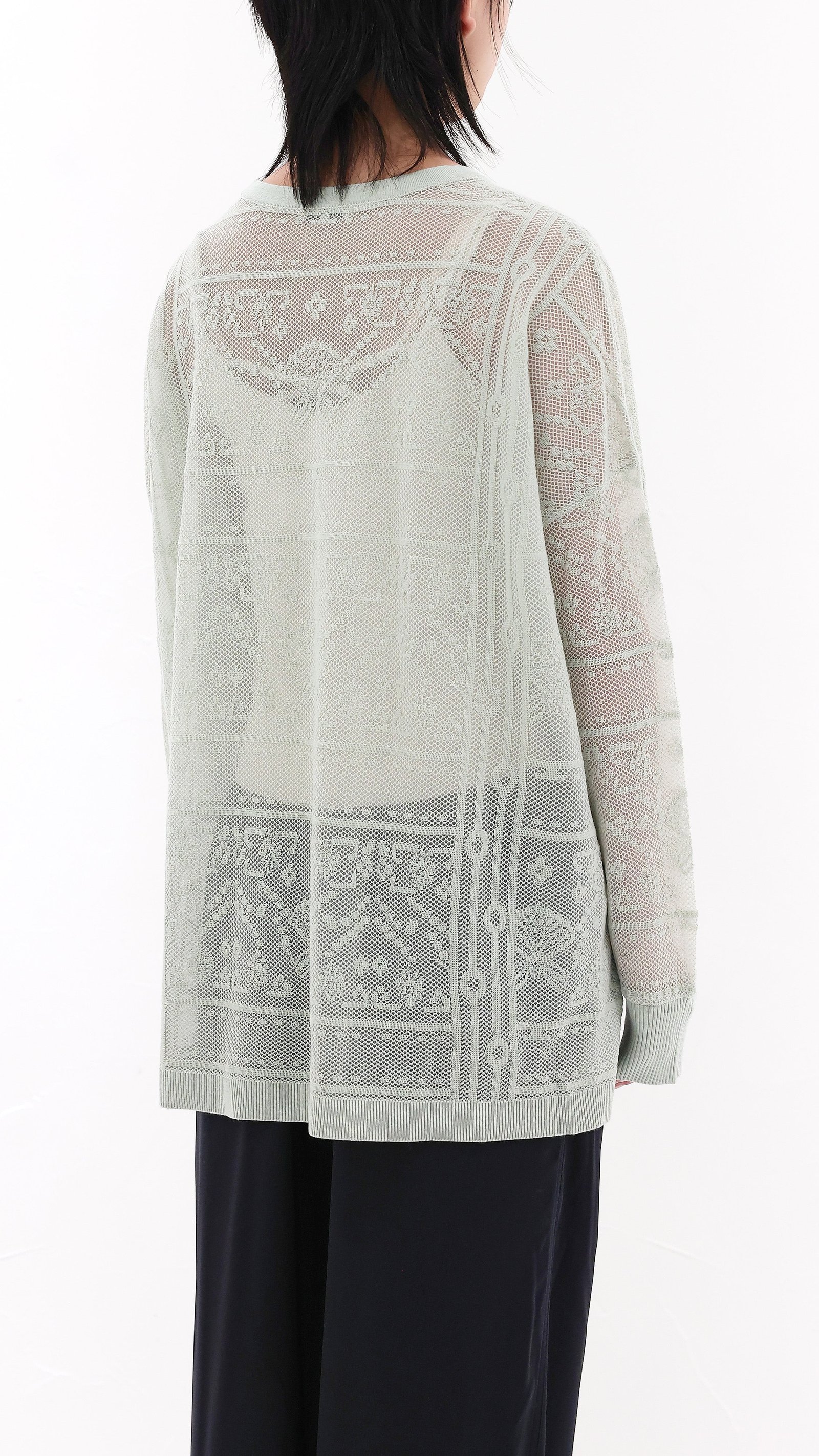Oversized Lace Pullover - Image 5