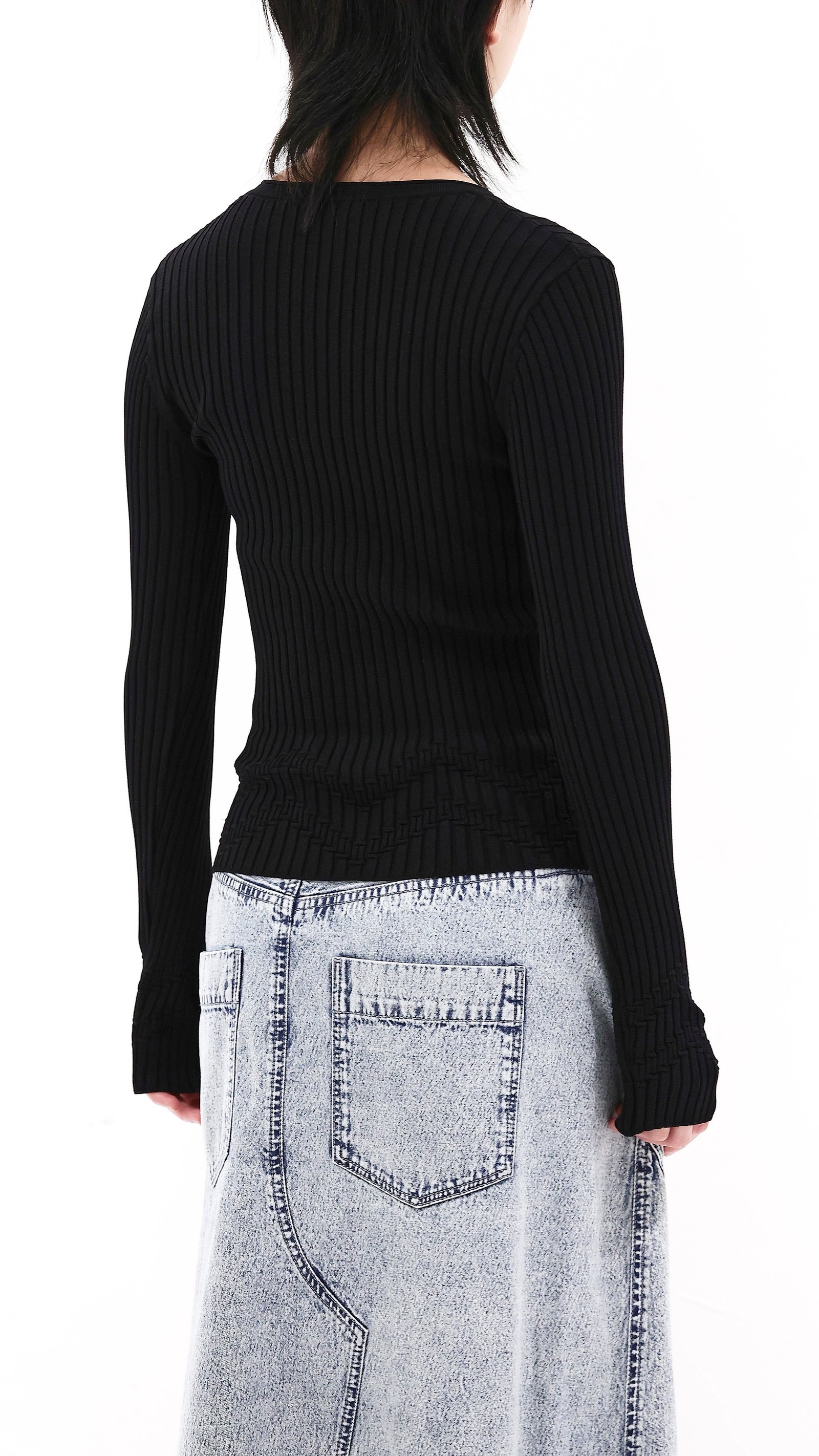 Fancy Knit Pullover - Image 3